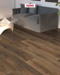 HARO Landhausdiele Disano Eiche Provence schokobraun